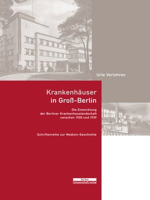 cover image of Krankenhäuser in Groß-Berlin